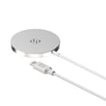 thumbnail image 1 of Scosche MSQPWT-SP BASE3 MS Magnetic Wireless Phone Charger White, 1 of 8