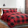 thumbnail image 2 of Safdie & Co. Courtepointe 3PC Ens DQ Orignal Rouge, 2 of 2