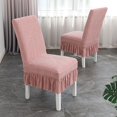 thumbnail image 1 of Jacquard Elastic Dining Chair Cover Universal Fit for Home Hotel Restaurant Furniture, 1 of 3