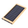 thumbnail image 4 of Banque d'Alimentation Solaire, Chargeur Portable Double USB 10000mAh Banque d'Alimentation Portable Compacte et Légère, 4 of 7