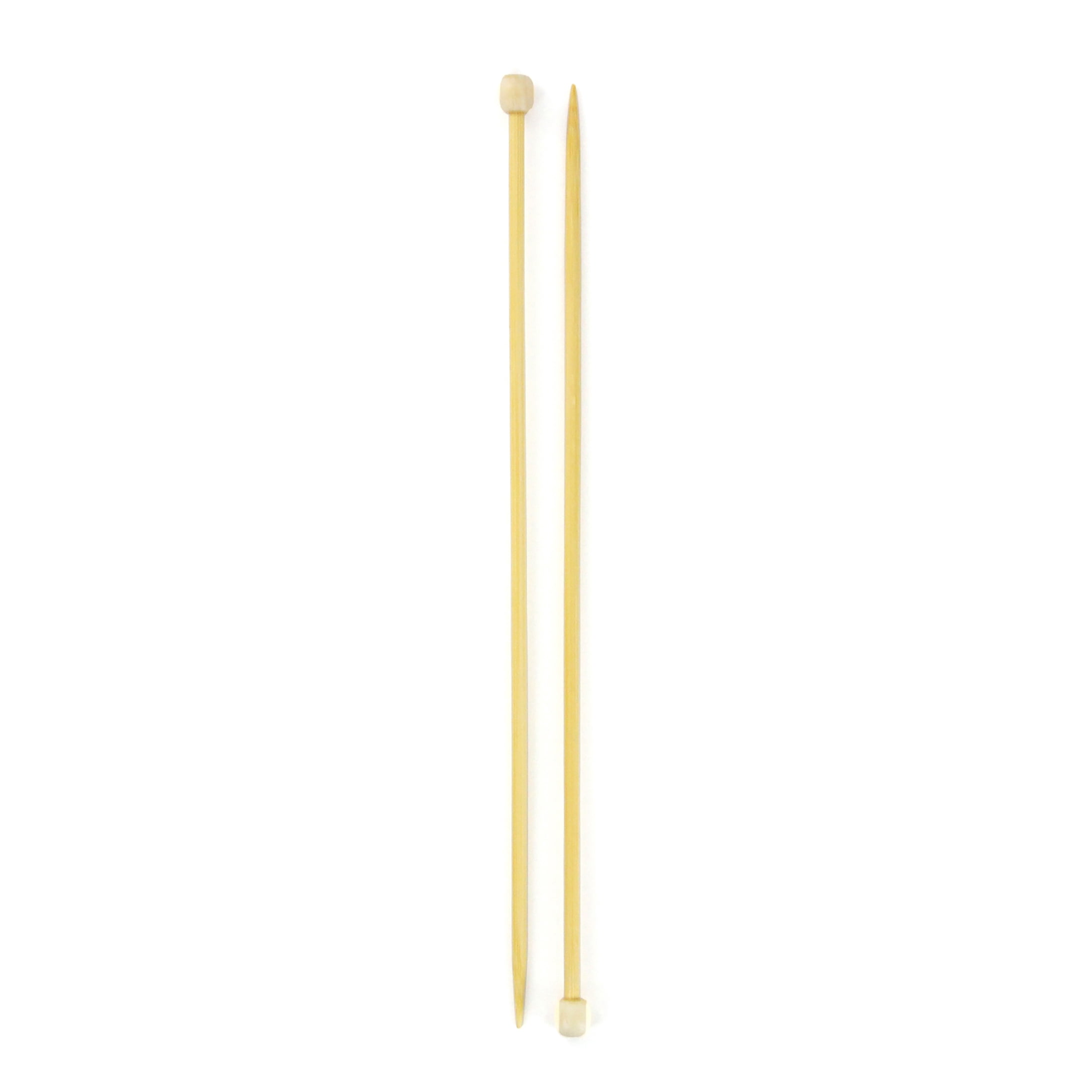 LOVE Knitting Bamboo Single-Point Needles, 25 cm (9.8 in.), 4.5 mm (0.18 in.)