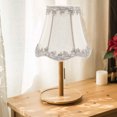 thumbnail image 3 of EeaseCA 1pc Home Cloth Lampshade Decorative Lamp Shade Dustproof Light Decoration, 3 of 9