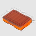 thumbnail image 3 of Labymos Mini Fishing Tackle Box Fishing Lure Bait Hooks Storage Box Double Sided Fishing Accessories Container Case Organizer, 3 of 6