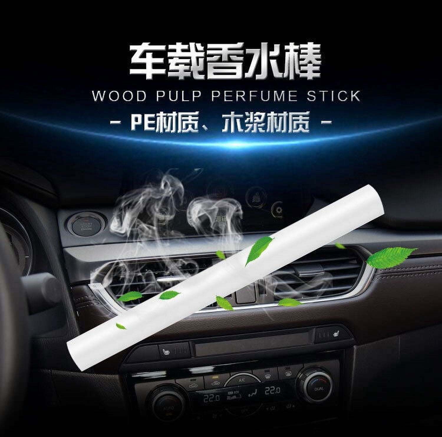 Diffuseur d'Encens pour Voiture Recharge de Désodorisant Air Conditionné Grille de Parfum Clip Solide, Type 2, 1 Pce