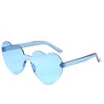 thumbnail image 1 of Frameless Transparent Glasses Europe and America Candy Color Couple Sunglasses, 1 of 3