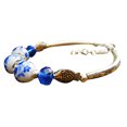 thumbnail image 1 of Women Bangle Bracelet Ceramic Bead Adjustable Bangle Bracelet Cuff Bracelet, 1 of 8