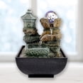 thumbnail image 4 of Resin Tabletop Water Fountains Feng Shui Meditation Waterfall Fountain Water, 4 of 7