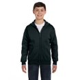 thumbnail image 3 of Hanes Girls Comfortblend EcoSmart Full-Zip Hooded Sweatshirt, 3 of 6