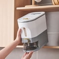 thumbnail image 3 of Large Capacity Kitchen Cereal Dispenser With Sealed Lid And Measuring Cup For Dry Food Storage, 3 of 6