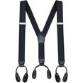 thumbnail image 1 of Buyless Fashion Bretelles à Bout Fermé pour Hommes - 48 Sangles Ajustables 1 1/4 - Forme en Y, 1 of 7