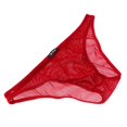 thumbnail image 2 of MERIGLARE Pantalon Bikini en Maille pour Homme Pailleté - Rouge, G L, 2 of 9