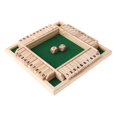 thumbnail image 1 of Jeu de Société pour Bar Familial à 4 Joueurs « Shut The Box » pour Boire, 1 of 8