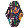 thumbnail image 1 of Serviettes Menstruelles Réutilisables Femmes Portables Lavables en Tissu au Charbon de Bambou, 1 of 8