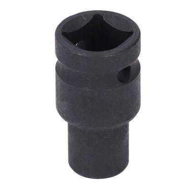 Square Tap Socket, 1/2 Inch Cr Mo Steel Square Socket for Electric Wrench