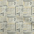 thumbnail image 1 of oneOone Silk Tabby Light Yellow Fabric Text Fabric For Sewing Printed Craft Fabric By The Yard 42 Inch Wide, 1 of 5