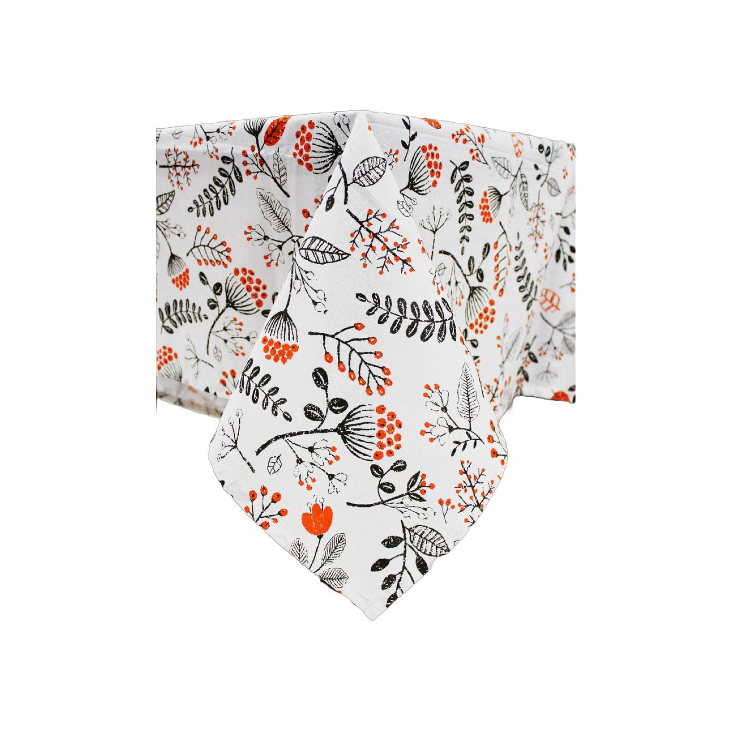 Coton Tableau (60 "Round) (Persimmon)