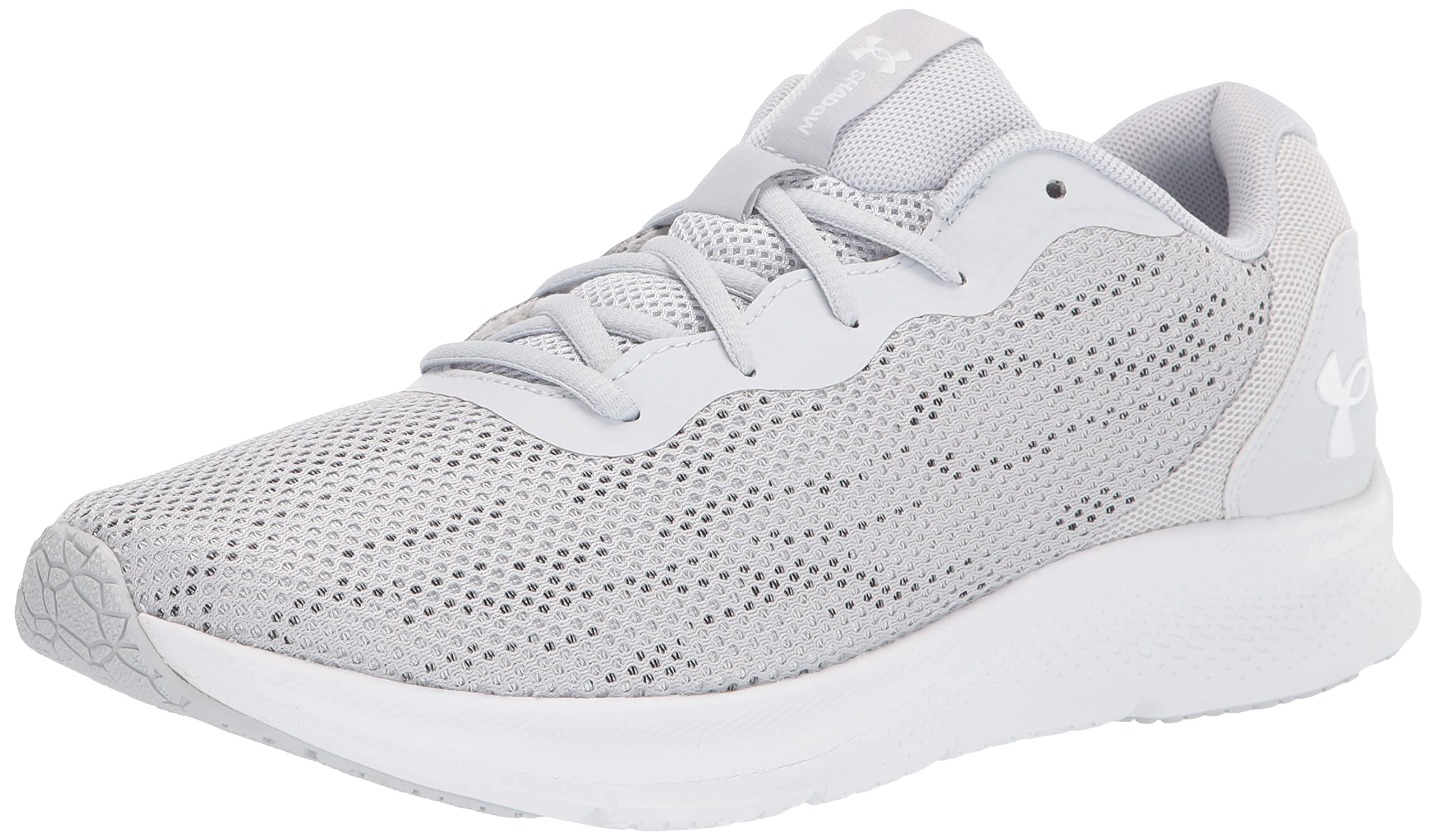 Under Armour Chaussures de Course pour Femmes Shadow, Halo Gris (100)/blanc, 10