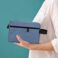 thumbnail image 1 of Rbaofujie Trousse de Toilette de Voyage pour Femmes et Hommes Sac de Rasage Imperméable pour Voyage Sacs de Rangement Pliables avec Poignée Liquidation, 1 of 7