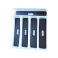 thumbnail image 1 of Product Cooking Utensils 2 Silverware Organizer Utenisl Organizer Holder Kitchen Drawer Organizer Silverware Tray For Drawer Flatware Organizer 5 Compartment Platform Classic Large Silverware Tray -, 1 of 6