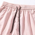 thumbnail image 4 of asjyhkr Men's Summer Shorts Lightweight Beach Elastic Waist Shorts Quick Drying Drawstring Beach Shorts with Pockets, 4 of 5