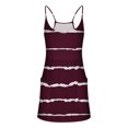 thumbnail image 4 of XZNGL Womens Fashion V-Neck Sleeveless Solid Pockets Pullover Dress Shorts Suits, 4 of 5
