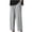 Grey, variant on AherBiu Wide Leg Pants Men Elastic Waist Lightweight Loose Trouser with Pockets Casual Yoga Summer Beach Pant