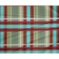 thumbnail image 4 of oneOone Polyester Lycra Fabric Madras Check Decor Fabric Printed BTY 56 Inch Wide, 4 of 4