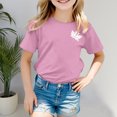 thumbnail image 2 of GDREDA Canada T-Shirts Imprimé Drapeau Filles T-Shirt à Manches Courtes Été Col Rond T-Shirt Coupe Décontractée T-Shirts Basiques, 2 of 4