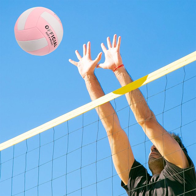Greenadscape 2Pcs Soft Indoor Volleyballs for Sports Training with Durable Material and Vibrant Assorted Colors