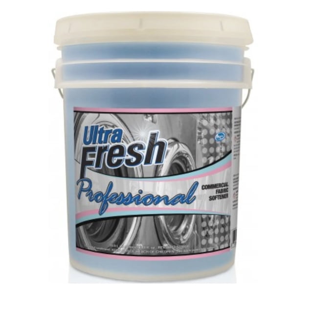 Fresh Assouplissant pour Tissus Ultra Frais Professionnel 5 Gal Spring, jusqu'à 640 Brassées
