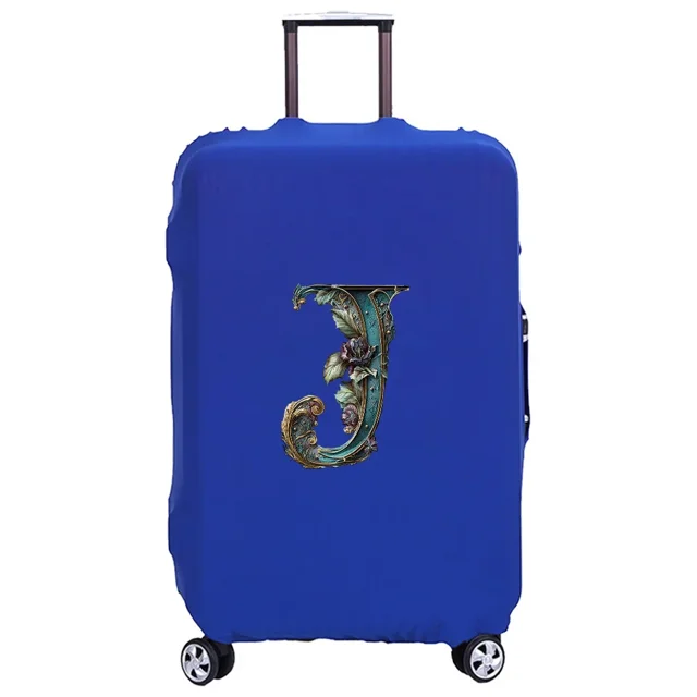 Luggage Cover Washable Case Cover Protective Case Scratch Proof Case Cover Suitable for Graphic Print Pattern Fits 18-32inch 8Graphic Letter J L