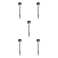 thumbnail image 1 of jesticaly 2Pcs Stainless Solar LED Lawn Lamp IP44 Outdoor Garden Pathway Landscape Lamp Green 5Set, 1 of 6