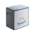 thumbnail image 2 of TopLLC Foldable Storage Bag Clothes Blanket Quilt Closet Sweater Organizer Box Pouch, 2 of 2