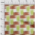 thumbnail image 1 of oneOone Georgette Viscose Fabric Brush Stroke Ikat Decor Fabric Printed BTY 42 Inch Wide, 1 of 1