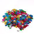 thumbnail image 1 of CHOK 30 Grammes Confettis Pailletés Multi-Formes Sequins Colorés pour Bricolage et Décoration (Motif Rond), 1 of 7