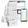 thumbnail image 1 of Emporia Moniteur d'Énergie Domestique Intelligent Gen 3 avec 16 Capteurs de Niveau de Circuit 50A - Automatisation et Contrôle de l'Énergie Domestique - Moniteur/mètre d'Électricité en Temps Réel - Mesure Solaire/réseau, 1 of 5