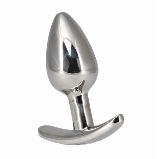 Pillow Talk Sneaky Luxurious Crystal Acrylic Anal Plug, Silver