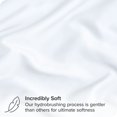 thumbnail image 2 of Bare Home Pillowcase Set - Premium 1800 Collection - Double Brushed - Ultra Soft - King Size, White, 4 Count, 2 of 7