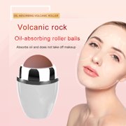Clearance Sale! Gspmoly Massage Gun, Volcanic-Absorbing Beads, Removable and Portable Facial Oil-Removing Roller Deep Tissue Massager