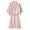 Pink, variant on WTXUE Womens Pajamas | Robes Bathrobe Wedding Party Soild for Bride Womens Satin Nightgown | 1 Piece Beige XXL