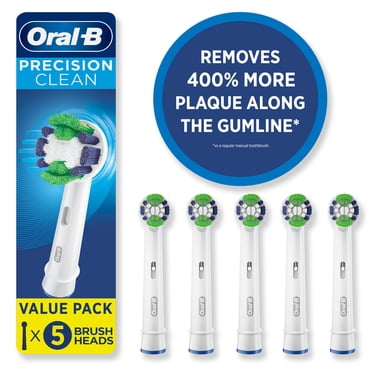 Oral-B Precision Clean Replacement Electric Toothbrush HeadValue Pack 5 count