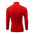 thumbnail image 4 of AherBiu Mens Turtleneck Sweaters Slim Fitted Casual Twisted Knitted Pullover Fall Winter Warm Sweaters, 4 of 5