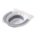 thumbnail image 1 of Milaget Foldable Sitz Bath Toilet Seat Universal for Toilets for Perineum Treatment Gray, 1 of 9
