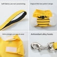 thumbnail image 4 of Cute Bee Traction Stylish Walking Dog Cat Soft Yellow With Sturdy Handle Bracelet Outdoor Adventures Traction Rope Grid Wing Style L, 4 of 9