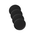 thumbnail image 1 of Coussin de Tabouret Rond Durable Doux Lavable pour Housses de Tabouret de Bar 12-18 Pouces Chaise Noir, 1 of 9