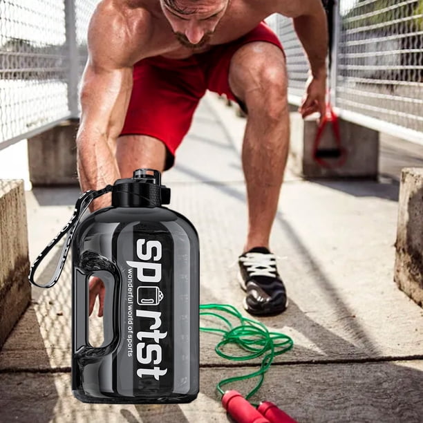 Bouteille d'eau 1,5L, sans BPA, Matériau sûr en Tritan, Grande Bouteille d' eau de Sport de 1500ml avec Paille et horodateur, Accessoire Parfait pour Le Sport, la Gym, la Course à Pied, la Bouteille d'eau 1,5L, sans BPA, Matériau sûr en Tritan, Grande Bouteille d' eau de Sport de 1500ml avec Paille et horodateur, Accessoire Parfait pour Le Sport, la Gym, la Course à Pied, la