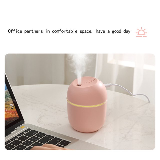 Binwennn Home Bedroom Large USB Capacity Small Portable Humidifier Baby Humidifiers for Bedroom Easy to Clean Humidifiers for Bedroom Kids Bottle Bright Hot Mist Humidifiers for Home Air Purifier with