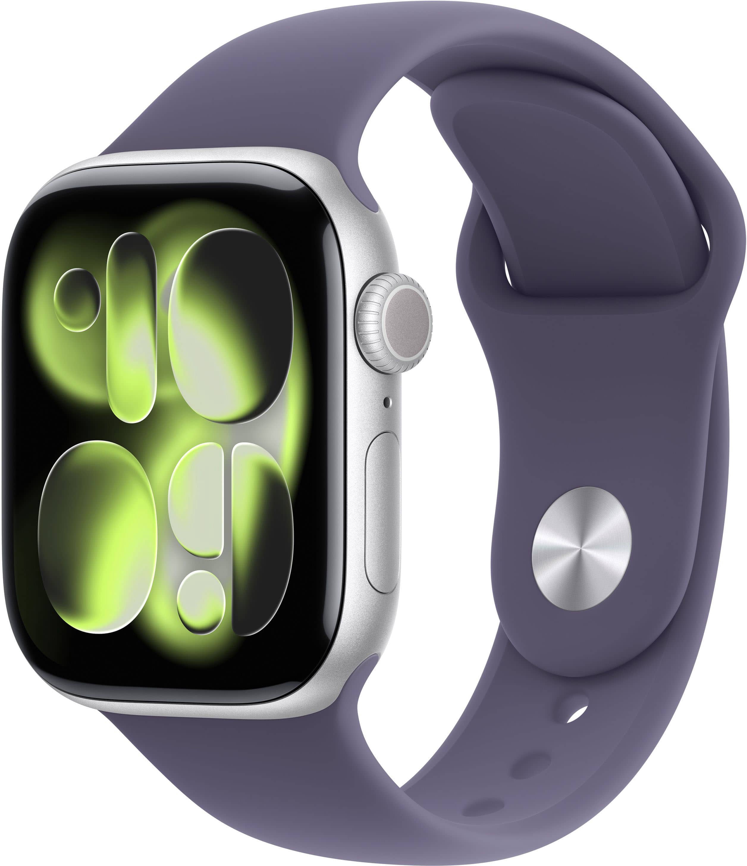 Refurbished Apple Watch Gen 11 Series 11 42mm Silver Aluminum - Purple Fog Sport Band MEU64AM/A