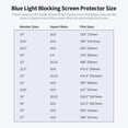thumbnail image 2 of Dual-Sided 21.5 Inch 16:9 Monitor Screen Protector - 70% Blue Light Blocking, Anti-Glare & Anti-Radiation PET Film with Matte & Glossy Surfaces, Easy Install (Hanging/Pasting) for Eye Protection, 2 of 6