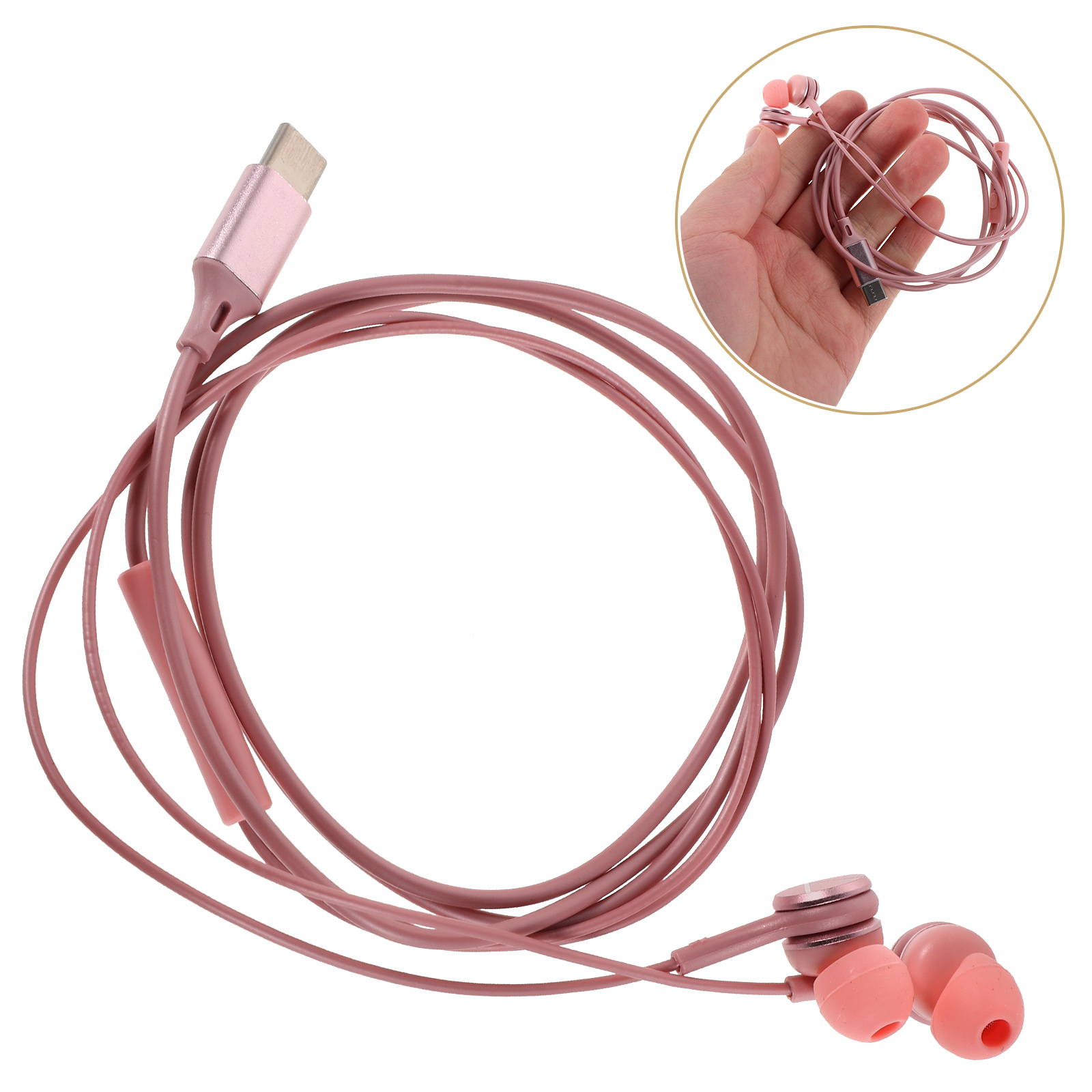 WRITWAA Back to School Wired Earbuds Stereo Noise Cancelling 1Pack for Smartphones